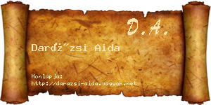 Darázsi Aida névjegykártya